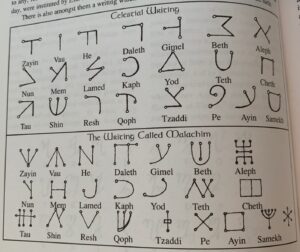 satanic alphabet symbols