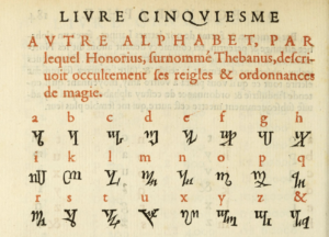 The Alphabet Was Not Invented: The Evil Alphabet
